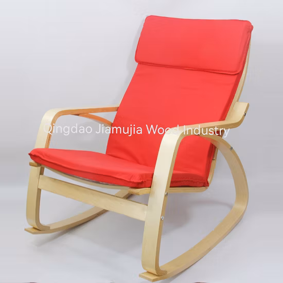 Modren Style Comfort Bend Wood Rocking Chair