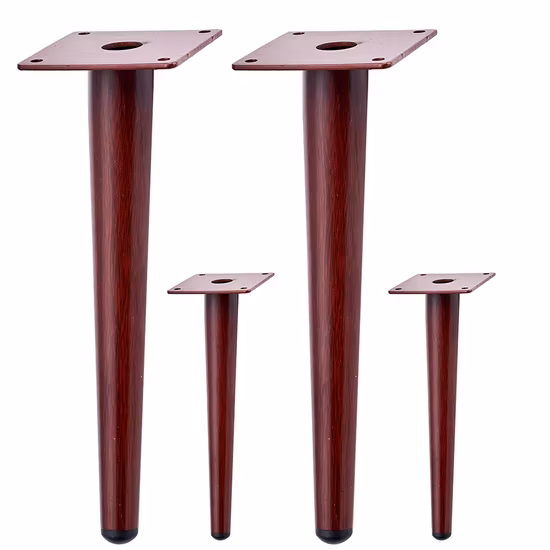Muebles Hardware Moda Mesa de té de madera Uso Oficina Metalware Sofá Pierna