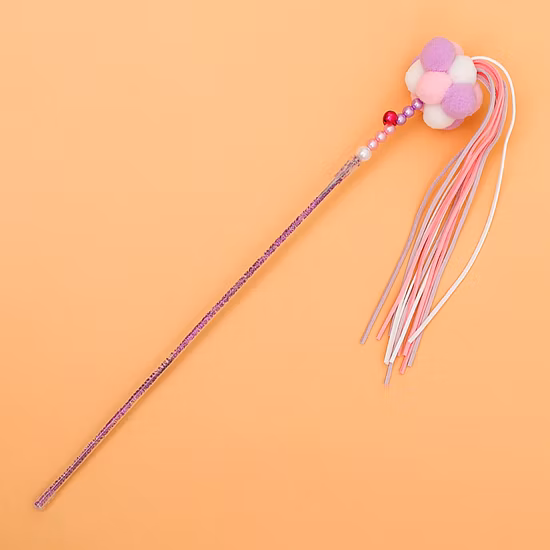 La bola grande de madera juega la fuente divertida del animal doméstico del rascador del gato