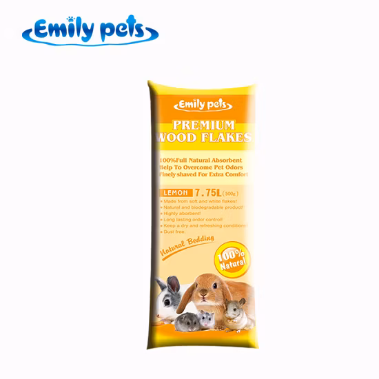 Emily Pets Suministro de mascotas para productos para mascotas de afeitado de madera para animales pequeños