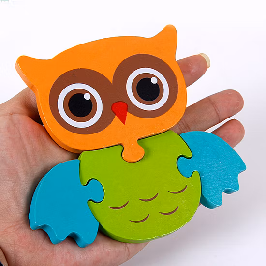 Juguetes educativos para niños Rompecabezas de madera 3D Rompecabezas de juguete