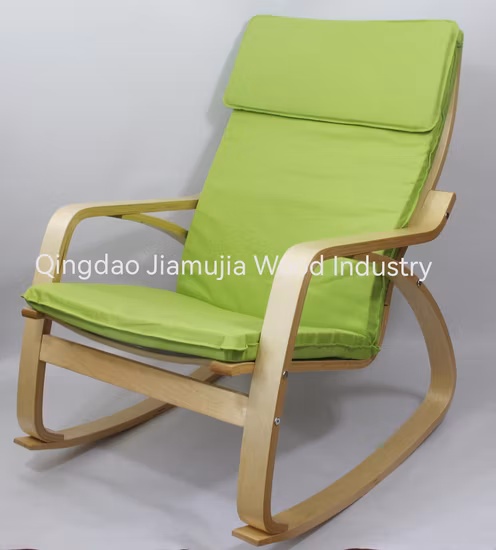 Mecedora de madera Modren Style Comfort Bend