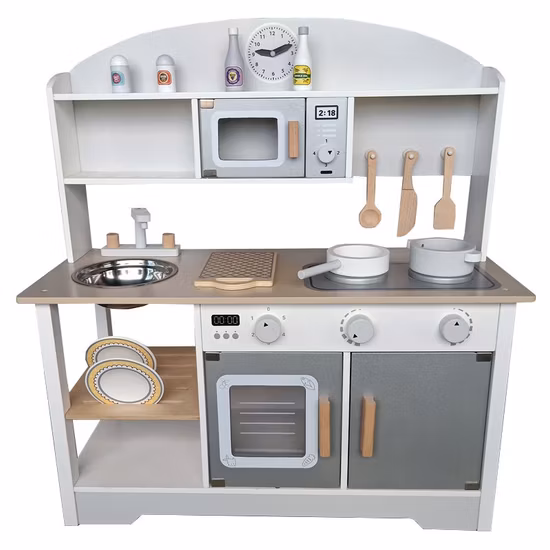 Juguete de cocina para niños, superventas, juguetes de madera para niños, juguetes educativos de cocina